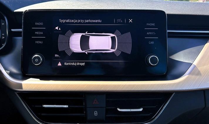 Skoda Scala cena 106850 przebieg: 20768, rok produkcji 2023 z Tolkmicko małe 172